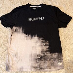 Hollister T Shirt Men's XL Relaxed Fit Color Fade Casual Everyday Tee